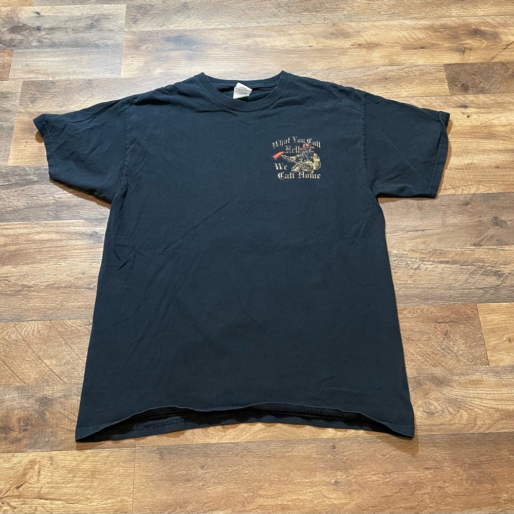 Black Graphic Men's T-Shirt